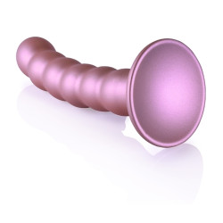 Ouch! Plug Beaded G-Spot S 13 x 2.5cm Rose